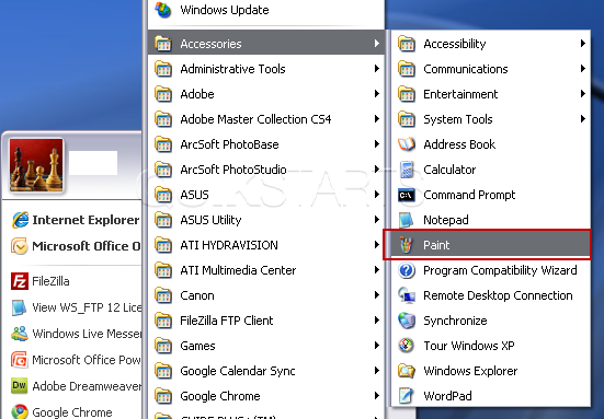 Windows XP Screenshots