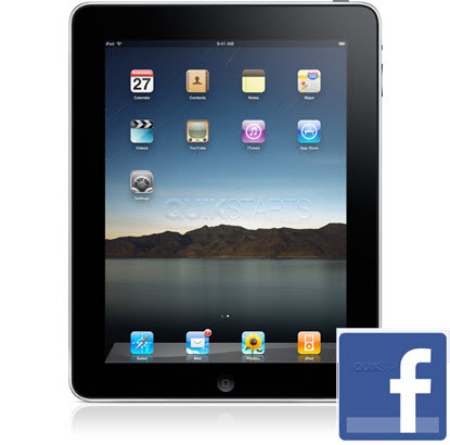How To Add A Facebook Button To The Ipad Desktop